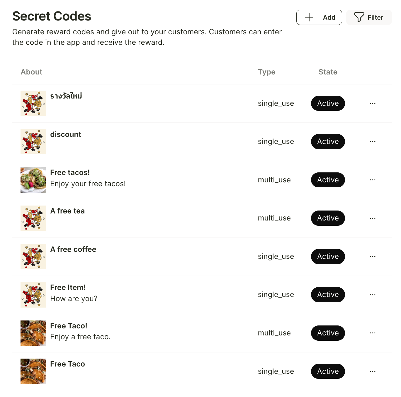 Secret promos — step 1